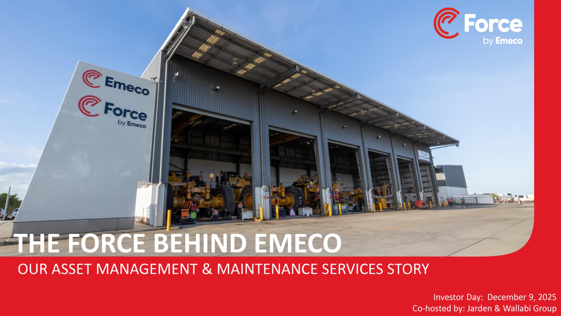 Emeco Investor Day Presentation